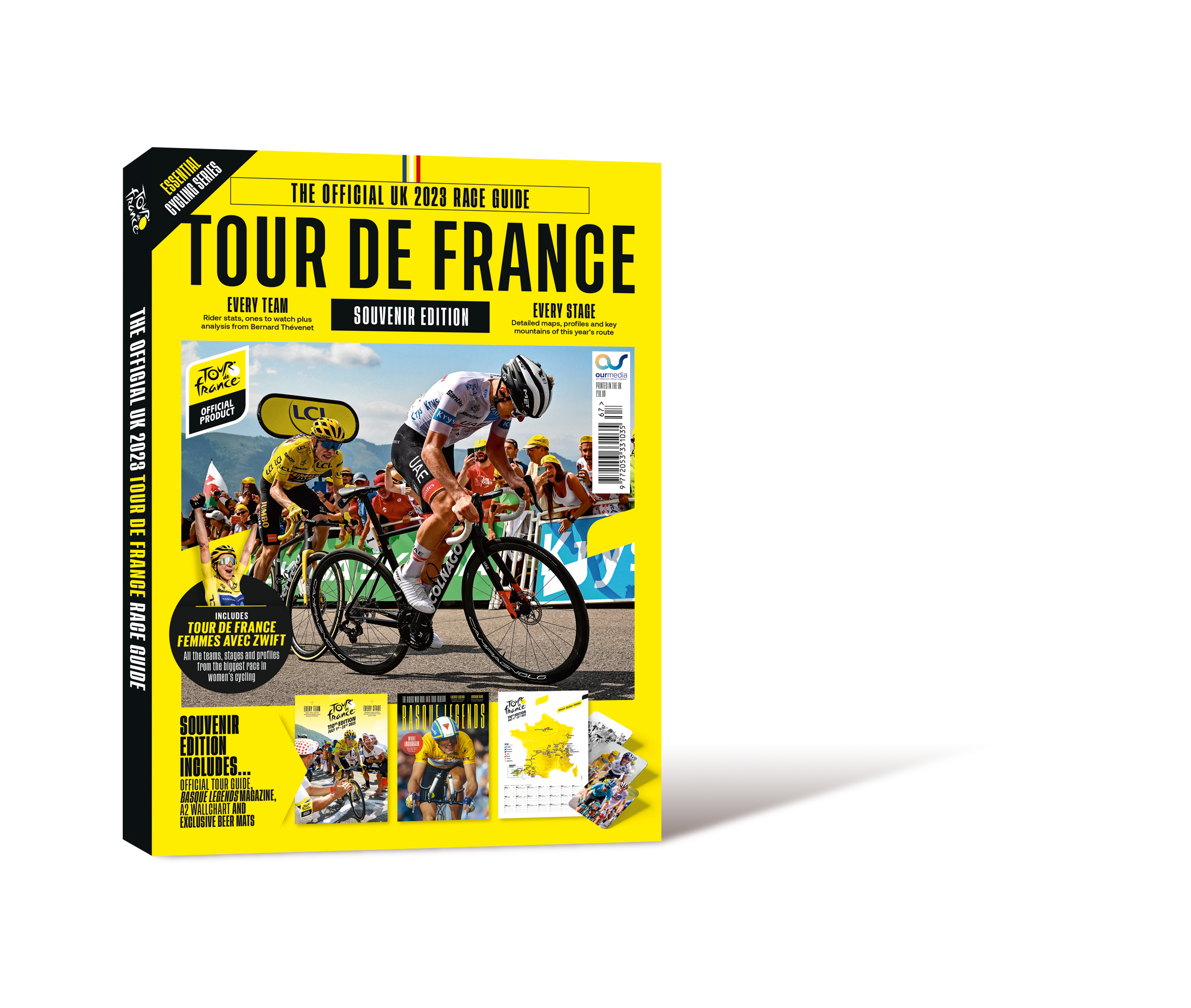 Official Tour De France Guide Magazine 2023