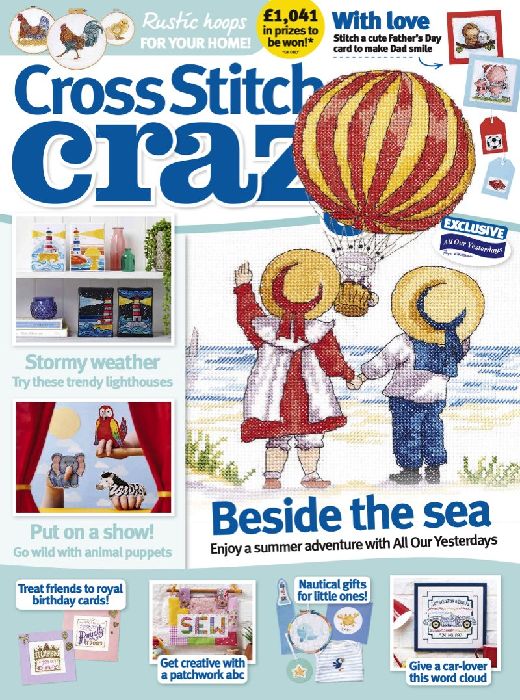Cross Stitch Crazy Magazine  half price special offer on subscriptions.