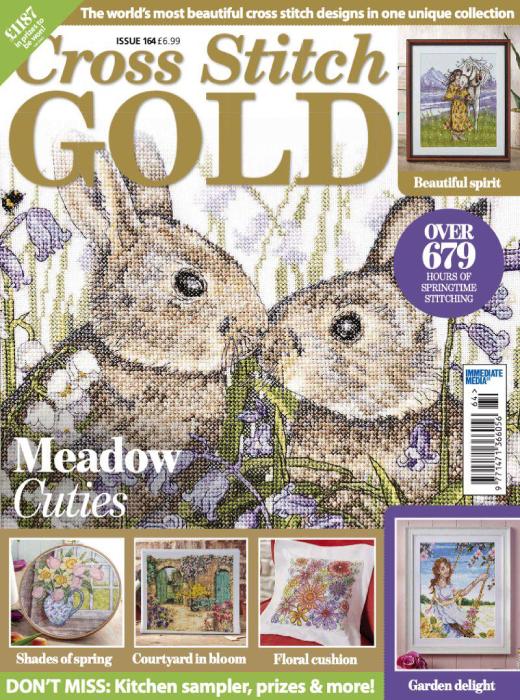 Cross Stitch Gold Magazine  half price special offer on subscriptions.