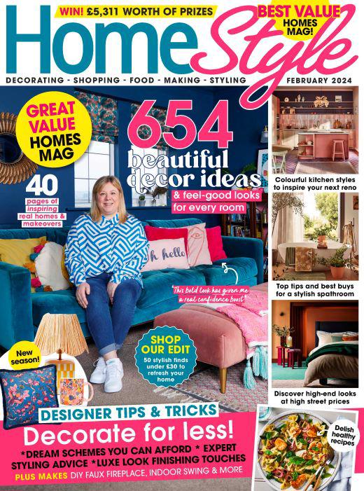 HomeStyle Magazine  half price special offer on subscriptions.