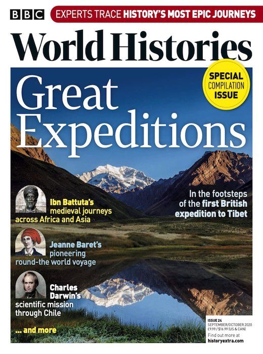 BBC World Histories Magazine  half price special offer on subscriptions.