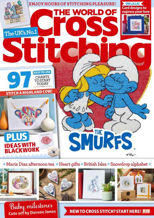 The World of Cross Stitching Magazine  half price special offer on subscriptions.