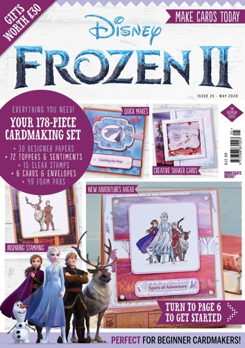Make Cards Today Disney Frozen II