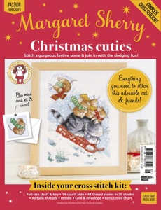 Margaret Sherry Christmas Cuties Cross Stitch Kit