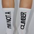 Lusso Socks 'I'm Not a Climber' - Medium