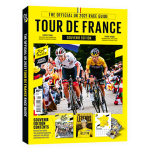 Official Tour De France Race Guide Magazine 2021